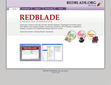 Tablet Screenshot of home.redblade.org