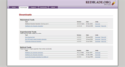 Desktop Screenshot of downloads.redblade.org